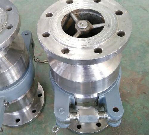 低溫天燃氣法蘭拉斷閥(fá)